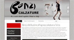 Desktop Screenshot of benzicalzature.com